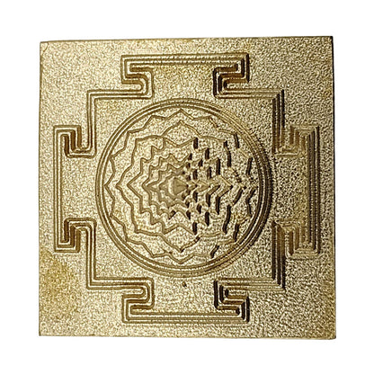 premium meru shri yantra gold plated vastu product remedy