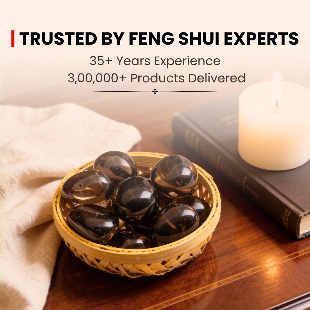 Premium Smokey Smoky Quartz Tumbled Stone Pebbles - plusvalueindia