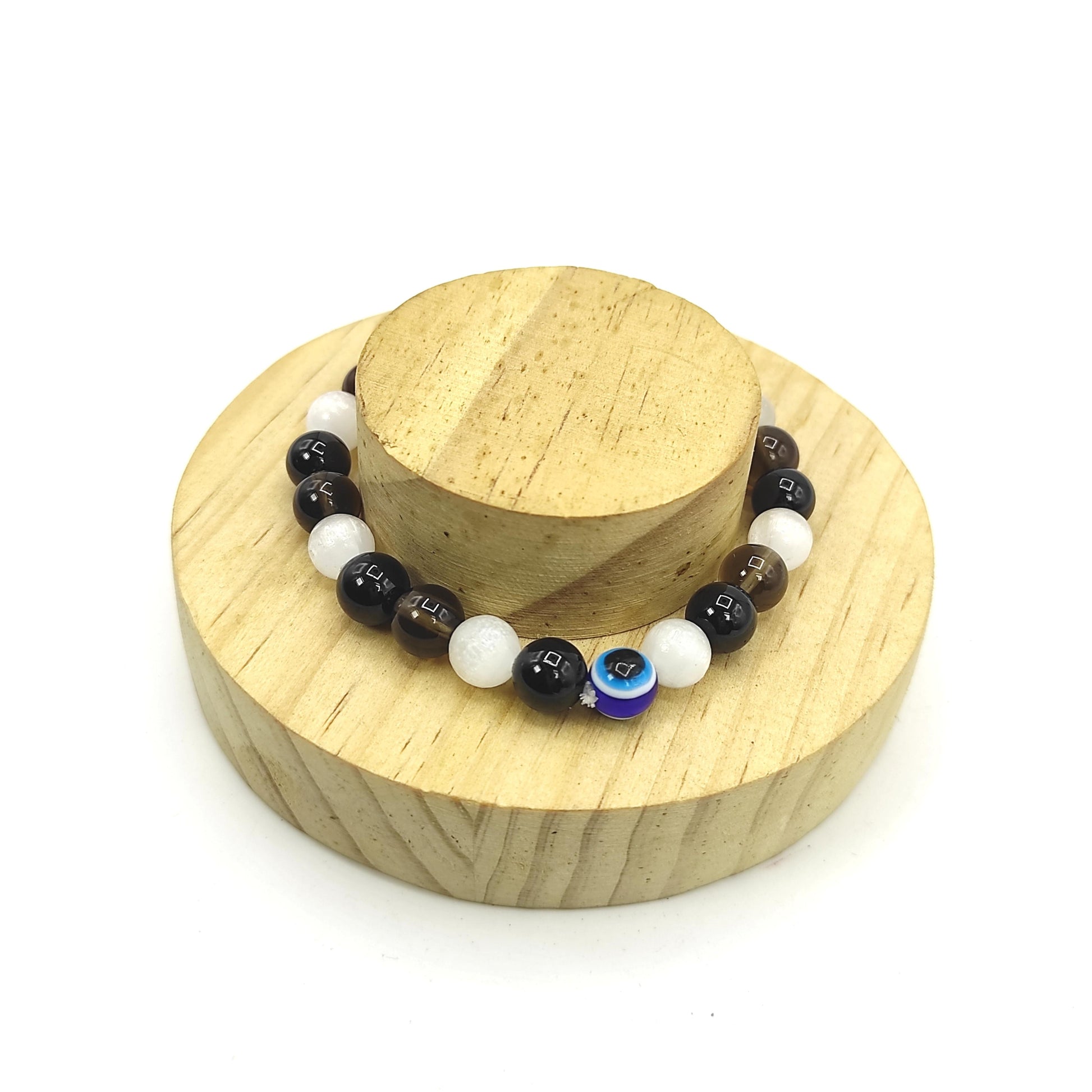 protection bracelet healing crystal reiki