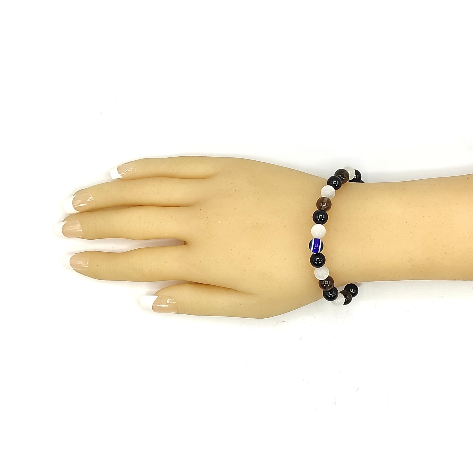 protection bracelet healing reiki crystal