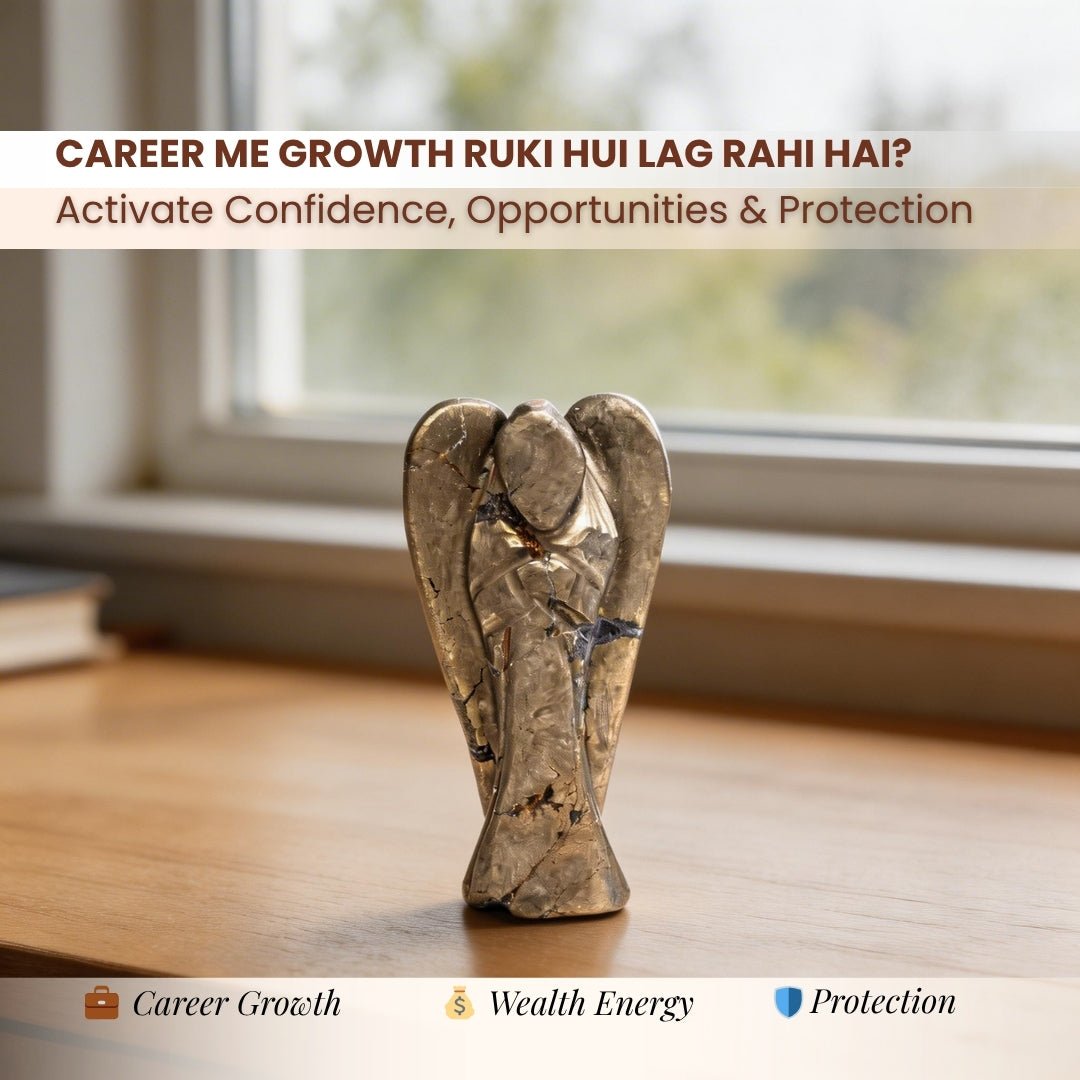 Pyrite Angel Guardian for Career and Business Opportunities - plusvalueindia