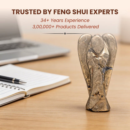 Pyrite Angel Guardian for Career and Business Opportunities - plusvalueindia