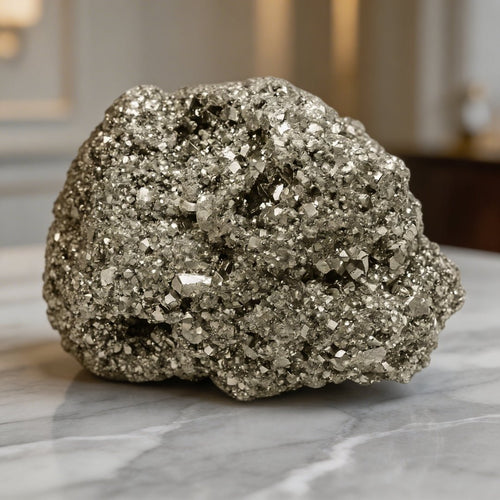 Pyrite Stone Raw Cluster [Attracting Money Fast, Business Luck - Spectacular Results] - plusvalueindia