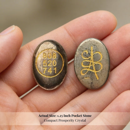 Pyrite Stone in Zibu Symbol Money Magnet Stone for Career & Business Opportunities - plusvalueindia