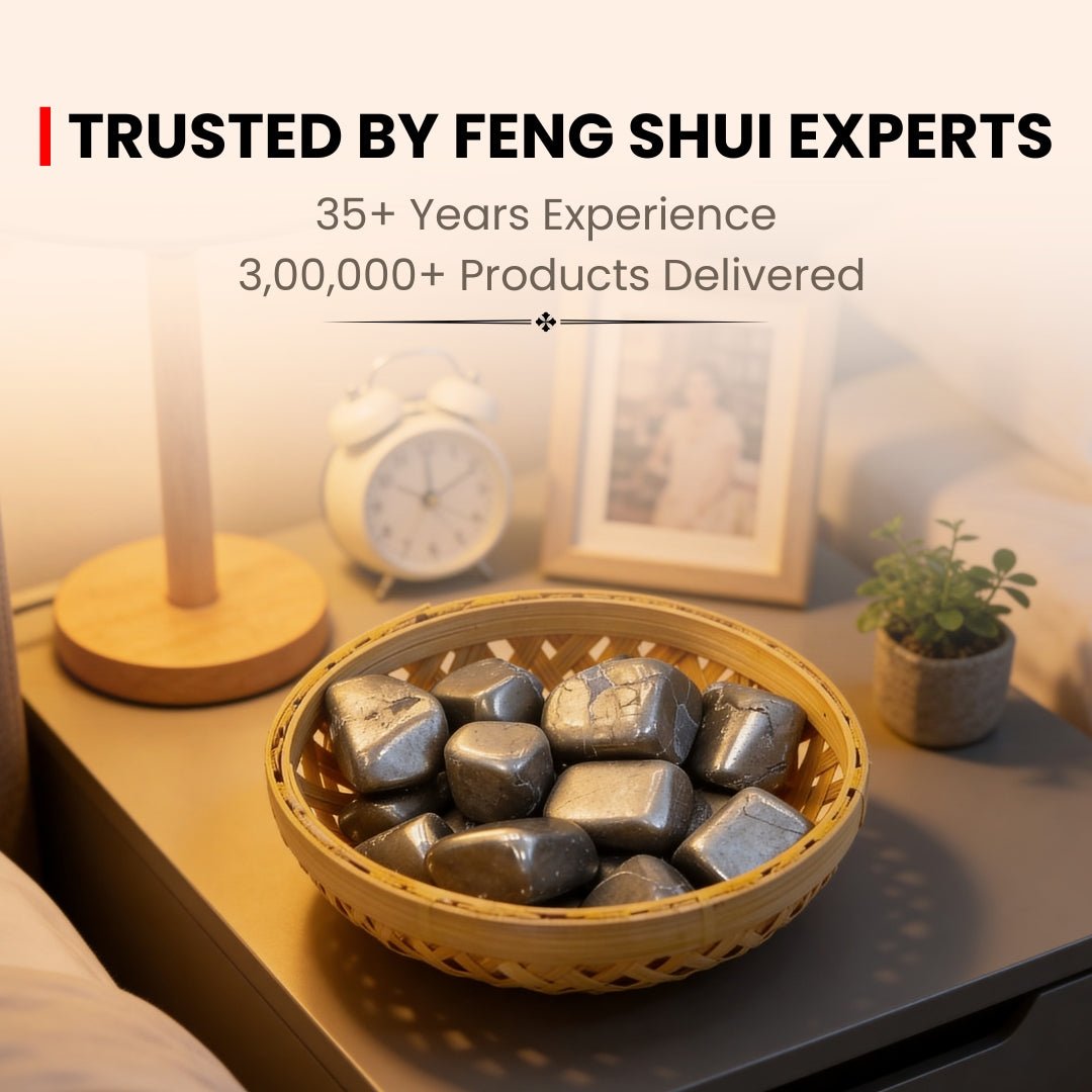 Pyrite Tumbled Stone Pebbles (Wealth Attraction, Money & Prosperity) - plusvalueindia