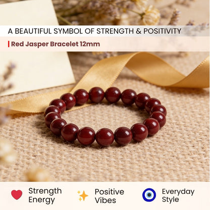 Red Jasper Bracelet For Innovative Ideas And Performance - plusvalueindia