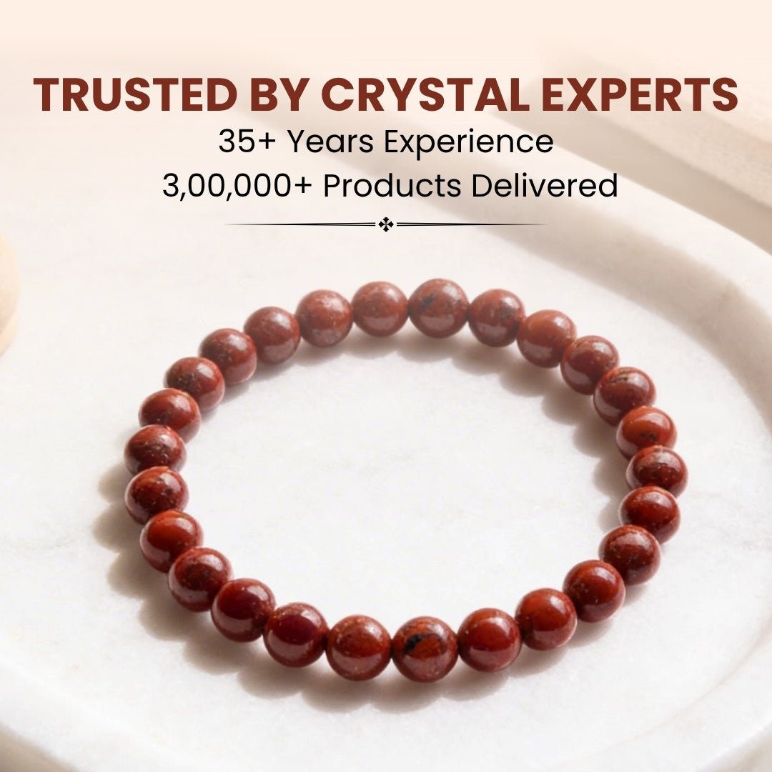 Red Jasper Bracelet For Innovative Ideas And Performance - plusvalueindia