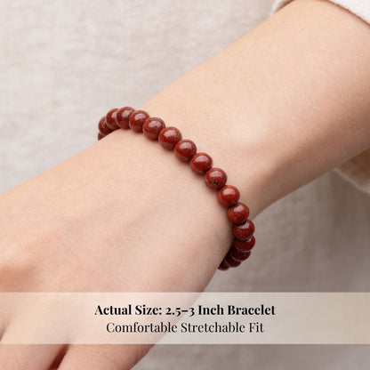 Red Jasper Bracelet For Innovative Ideas And Performance - plusvalueindia