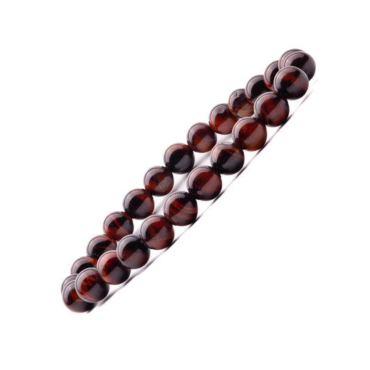red tiger eye bracelet 8mm