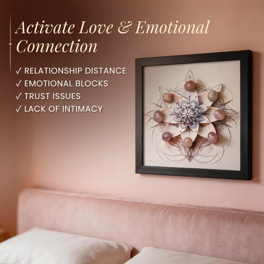 Relationship Crystal Grid Bring Spark in Love & Relationship - plusvalueindia