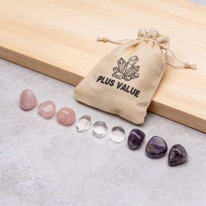 Restful Night Healing Crystals for Insomnia, Peaceful and Sound Sleep - plusvalueindia