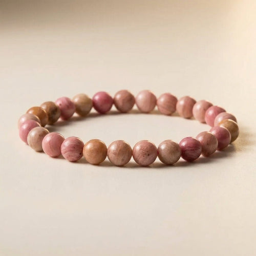 Rhodochrosite Bracelet - plusvalueindia