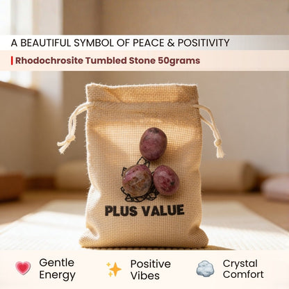 Rhodochrosite Tumbled Stone Pebbles - plusvalueindia
