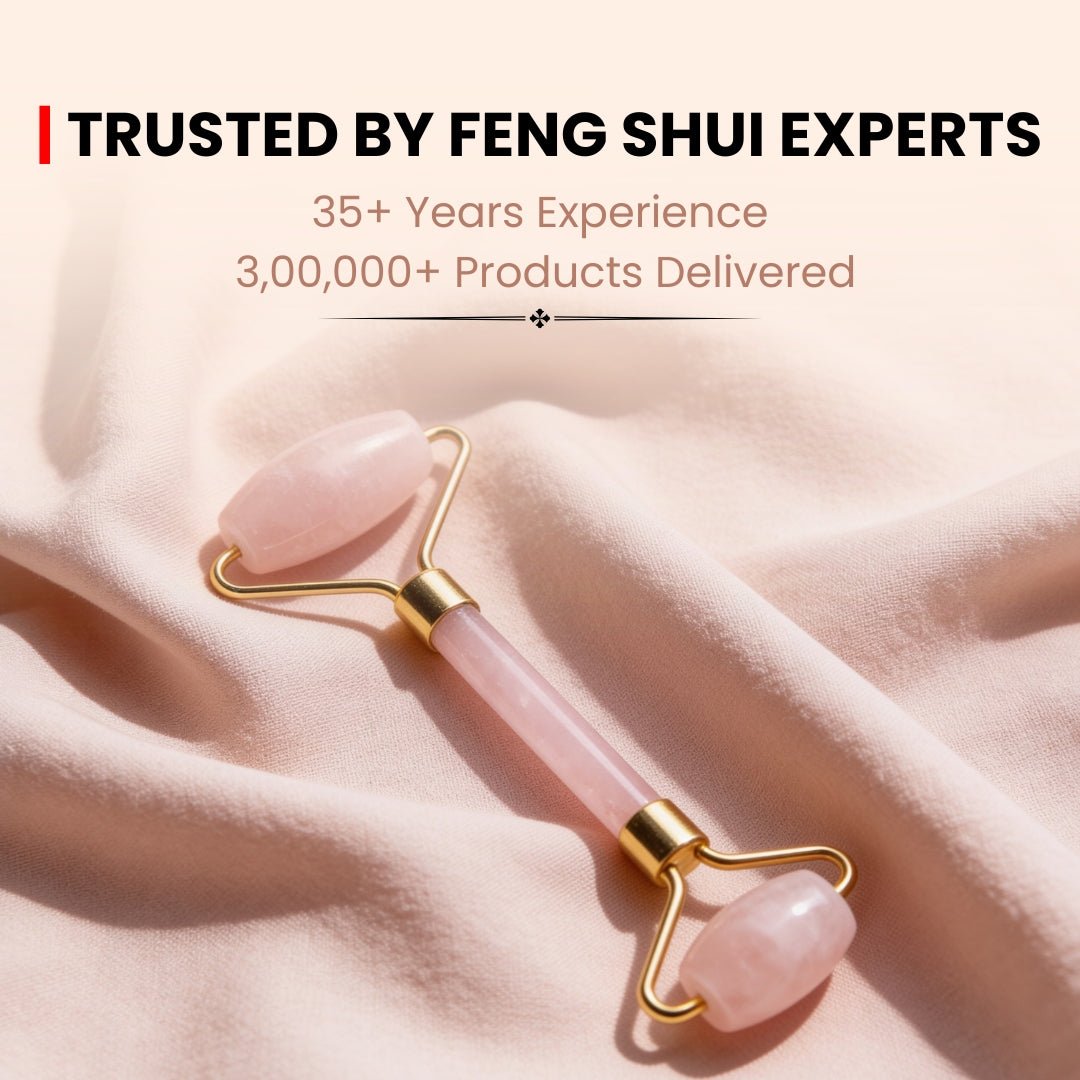 Rose Quartz Face, Eyes and Neck Massager - plusvalueindia