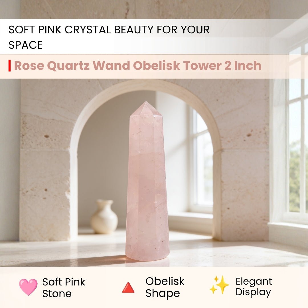 rose quartz wand held during meditation practice