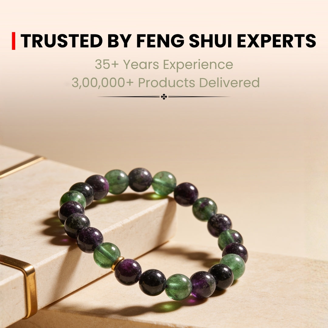 Ruby Zoisite Bracelet for Creativity & Positivity