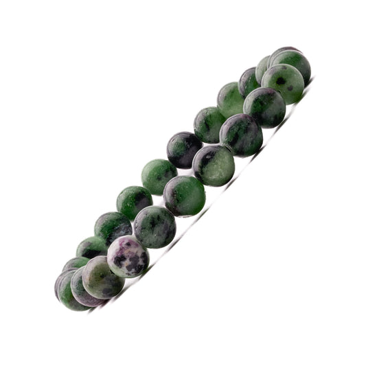 ruby zoisite bracelet 8mm