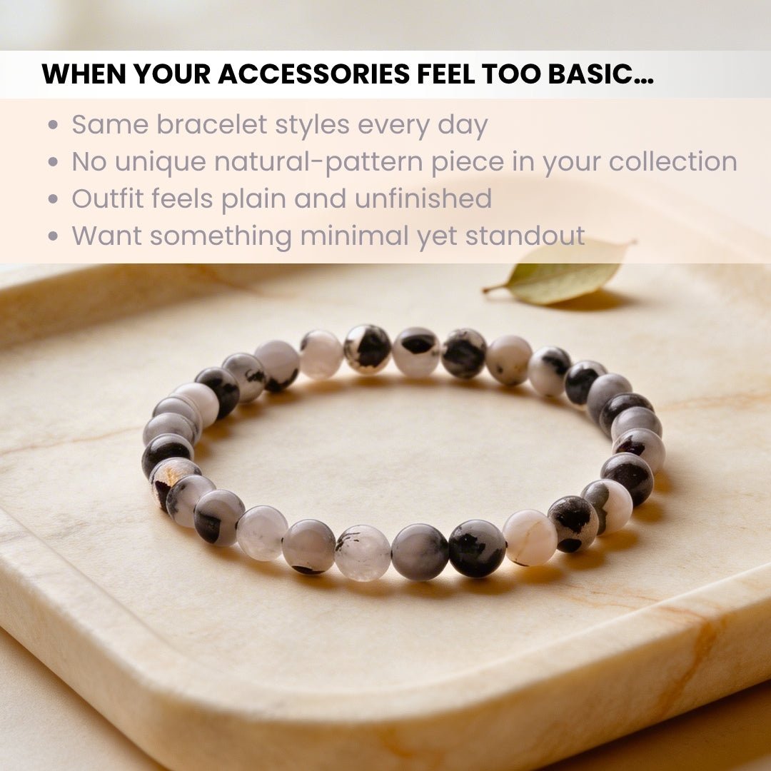 Rutile Quartz Bracelet for Men Women - plusvalueindia