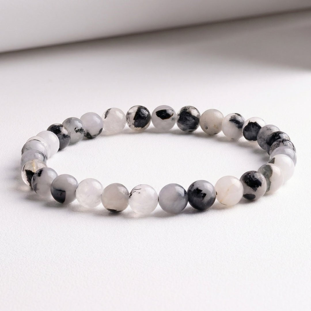Rutile Quartz Bracelet for Men Women - plusvalueindia