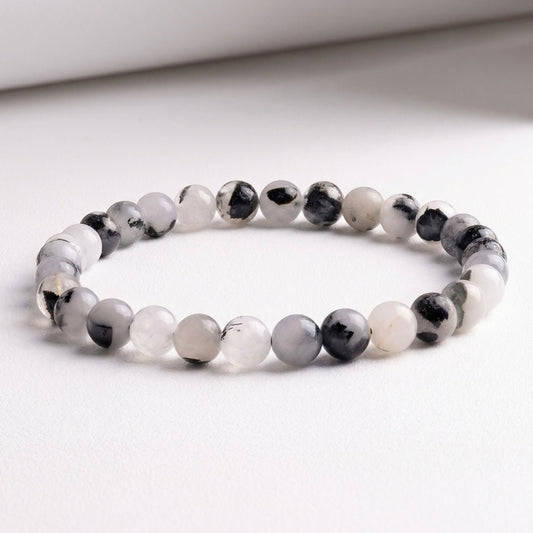 Rutile Quartz Bracelet for Men Women - plusvalueindia