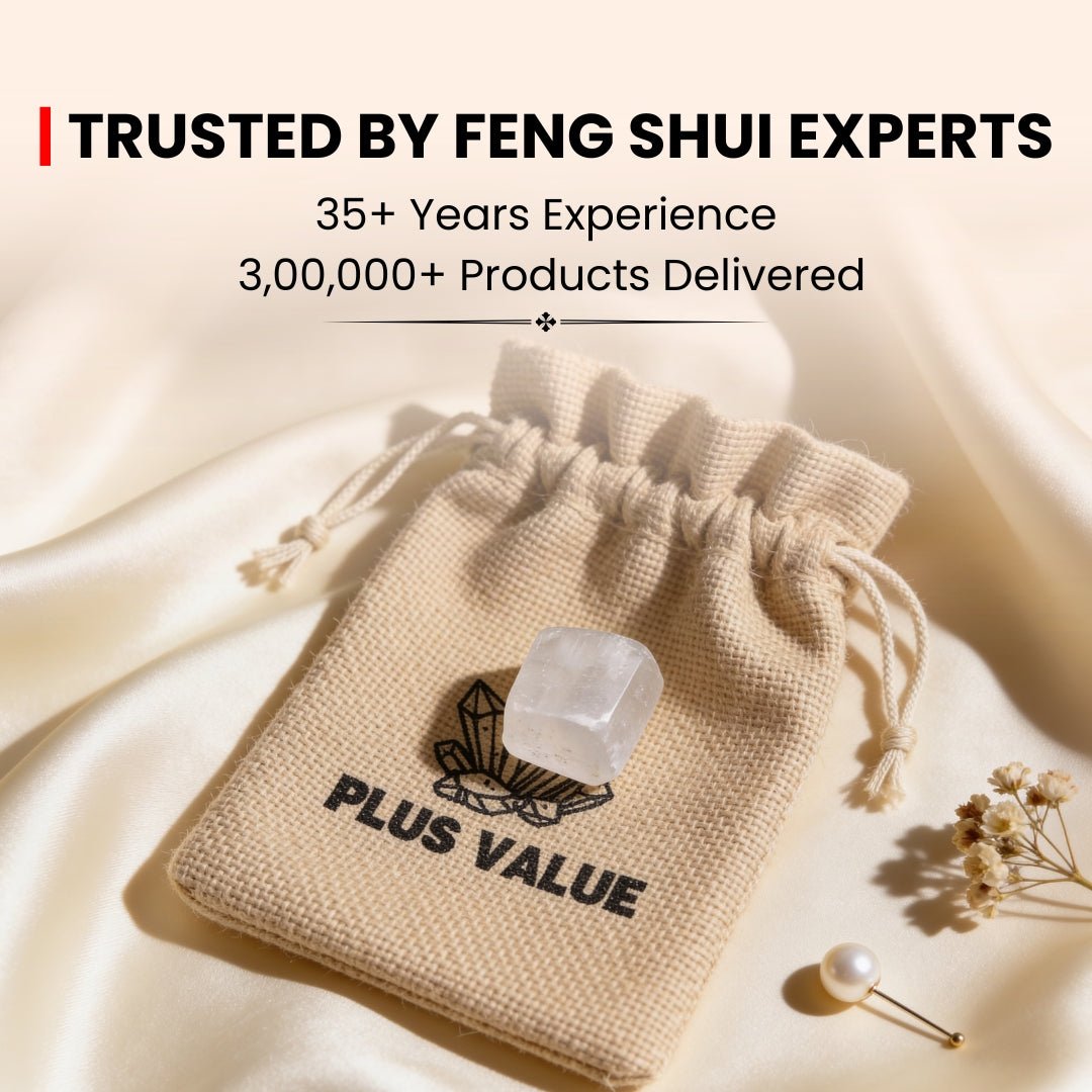 Selenite Pocket Stone -Your personal companion - plusvalueindia