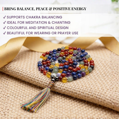 natural 7 chakra jewelry, made in India