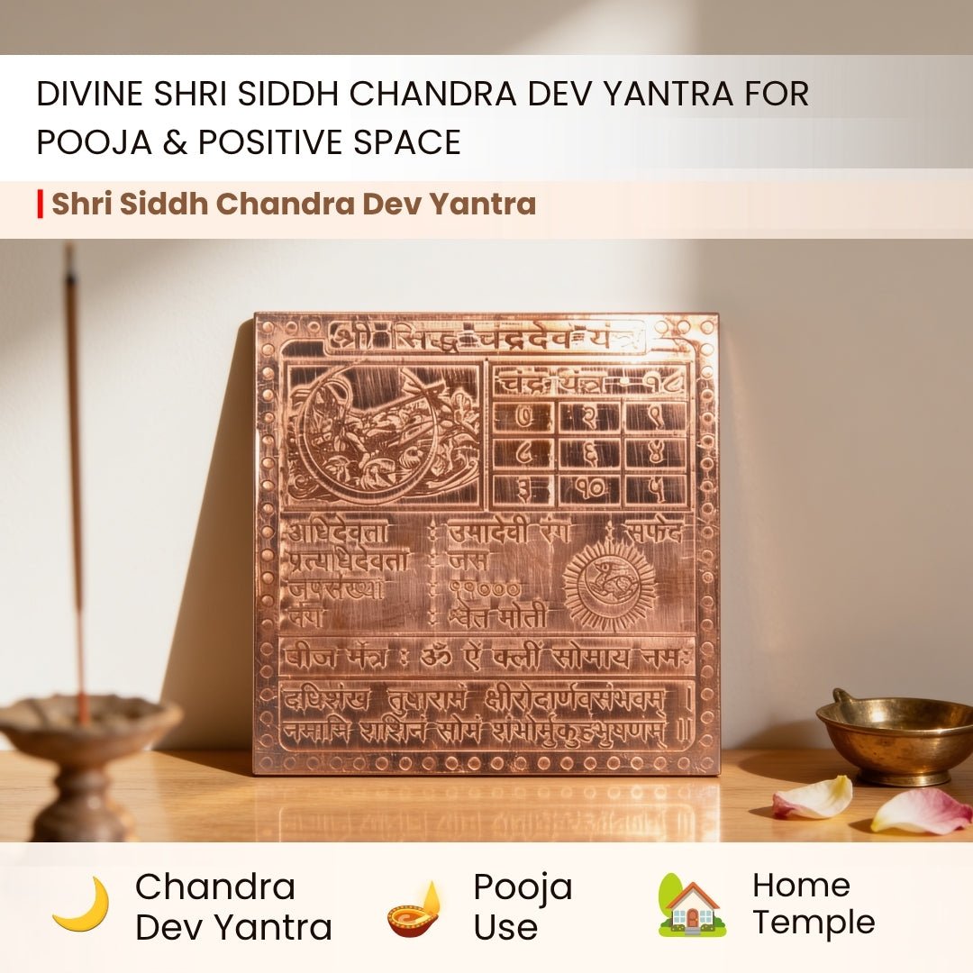 Shri Siddh Chandra Dev Yantra - plusvalueindia