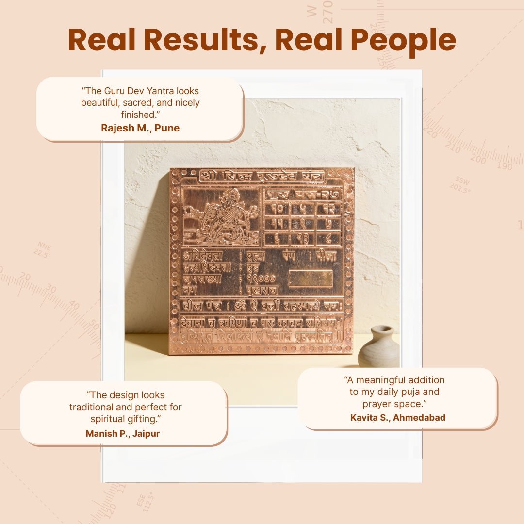 guru dev yantra traditionally used to support wisdom and guidance
