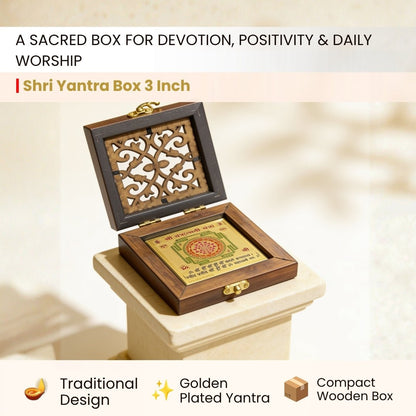 multicolour finish on the mix-metal Shri Yantra plate