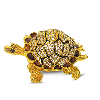 Feng Shui Bejeweled Tortoise for Personal Wish Fulfillment