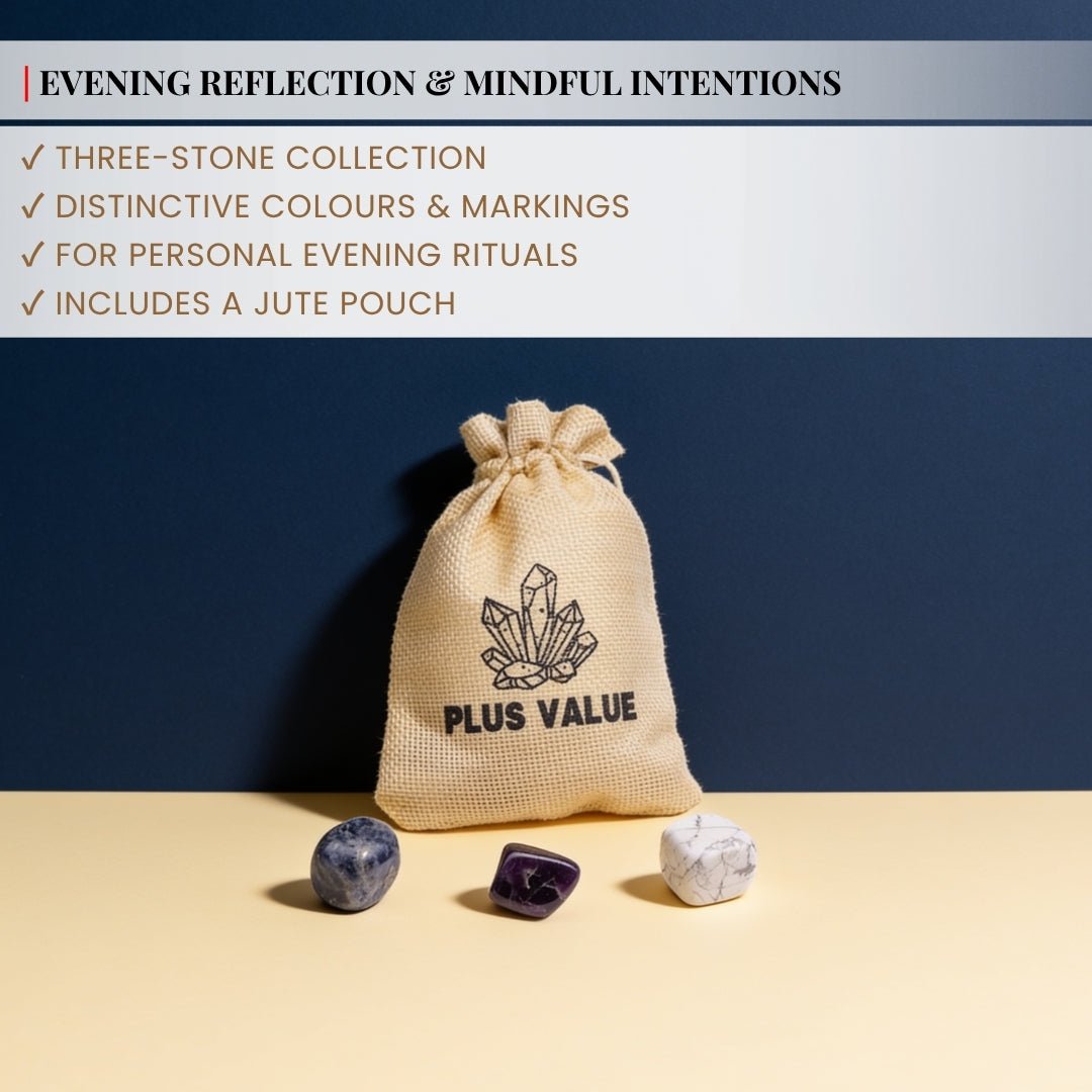 Soft compact fabric drawstring pouch designed to keep calming sleep crystals securely tucked under a pillow