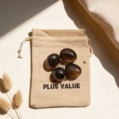 Premium Smokey Smoky Quartz Tumbled Stone Pebbles