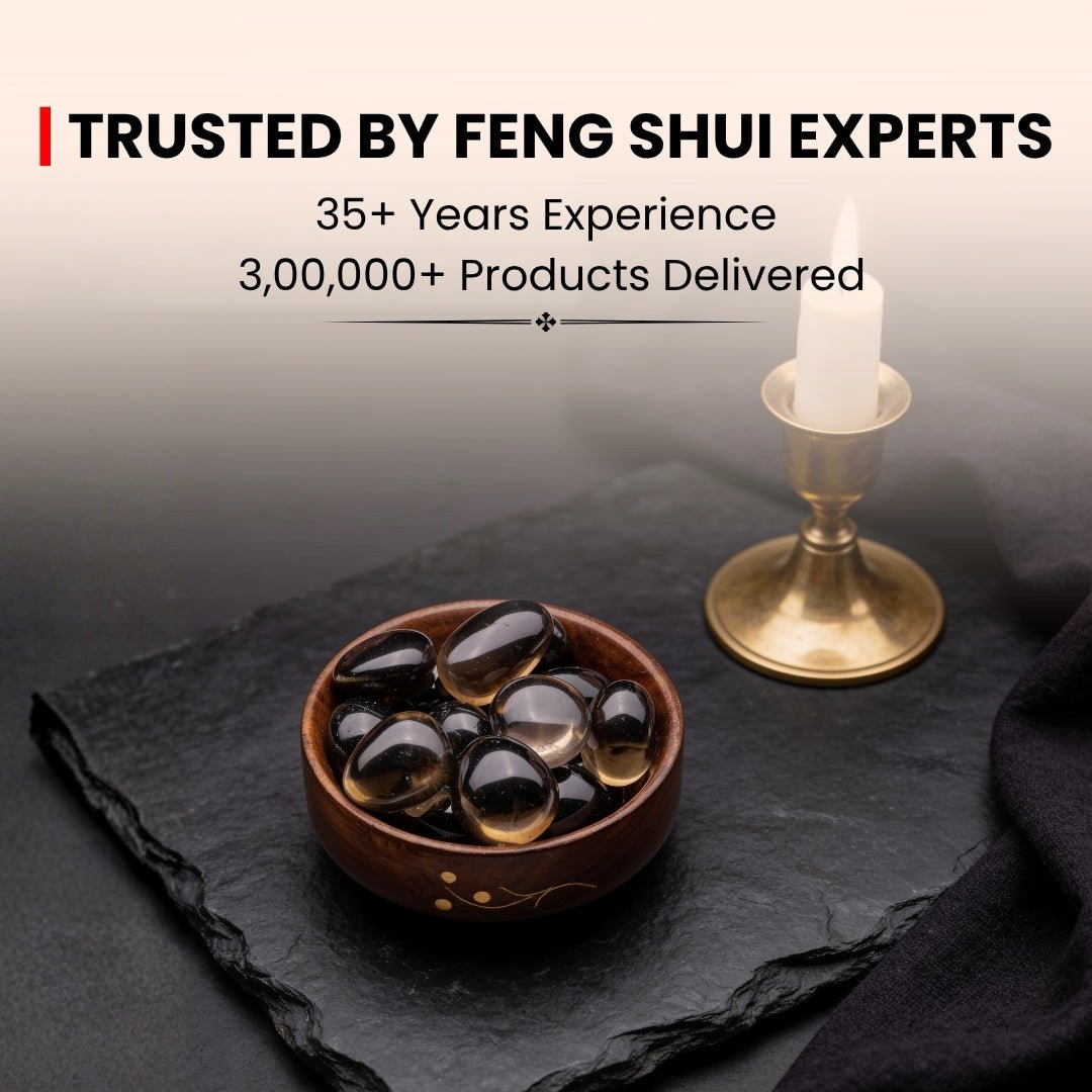 Premium Smokey Smoky Quartz Tumbled Stone Pebbles - plusvalueindia