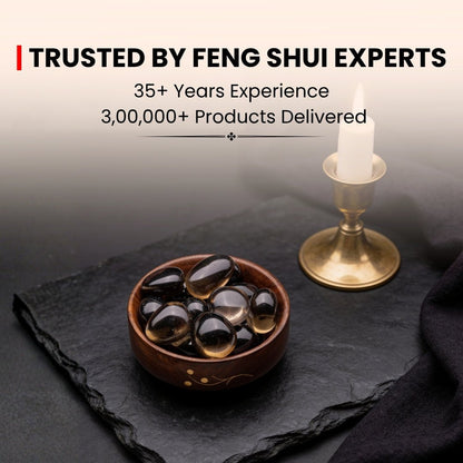 Premium Smokey Smoky Quartz Tumbled Stone Pebbles - plusvalueindia