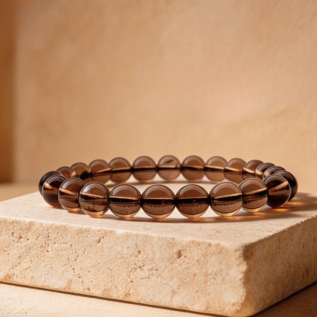 Smoky Quartz Bracelet Negativity Neutralizer - plusvalueindia