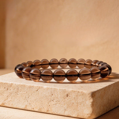 Smoky Quartz Bracelet Negativity Neutralizer - plusvalueindia