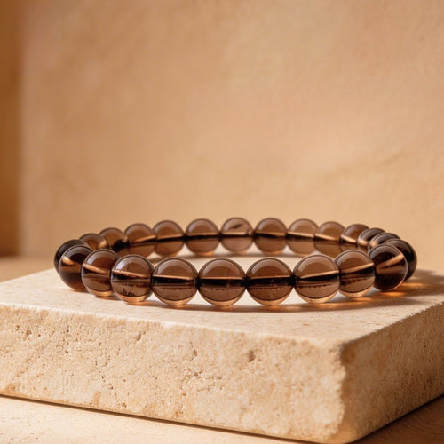 Smoky Quartz Bracelet Negativity Neutralizer - plusvalueindia