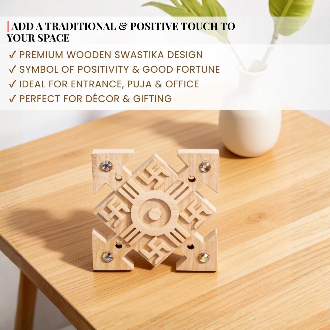 close-up of the swastika symbol in the Space-X wooden design