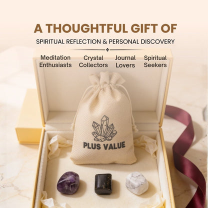 Third eye chakra stone placed between eyebrows during deep meditation and spiritual visualization practice