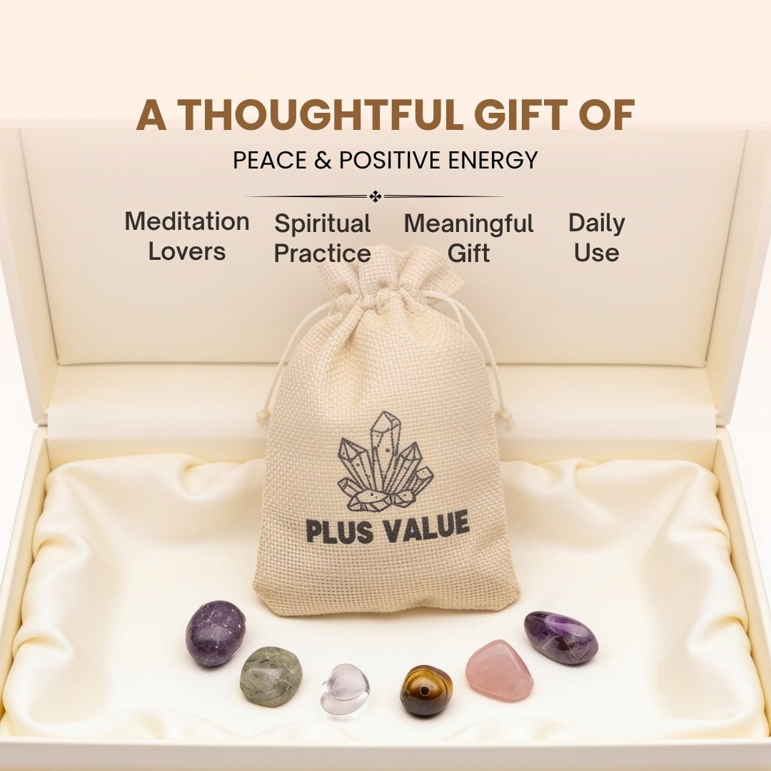 compact spiritual enlightenment crystal bag shown in hand