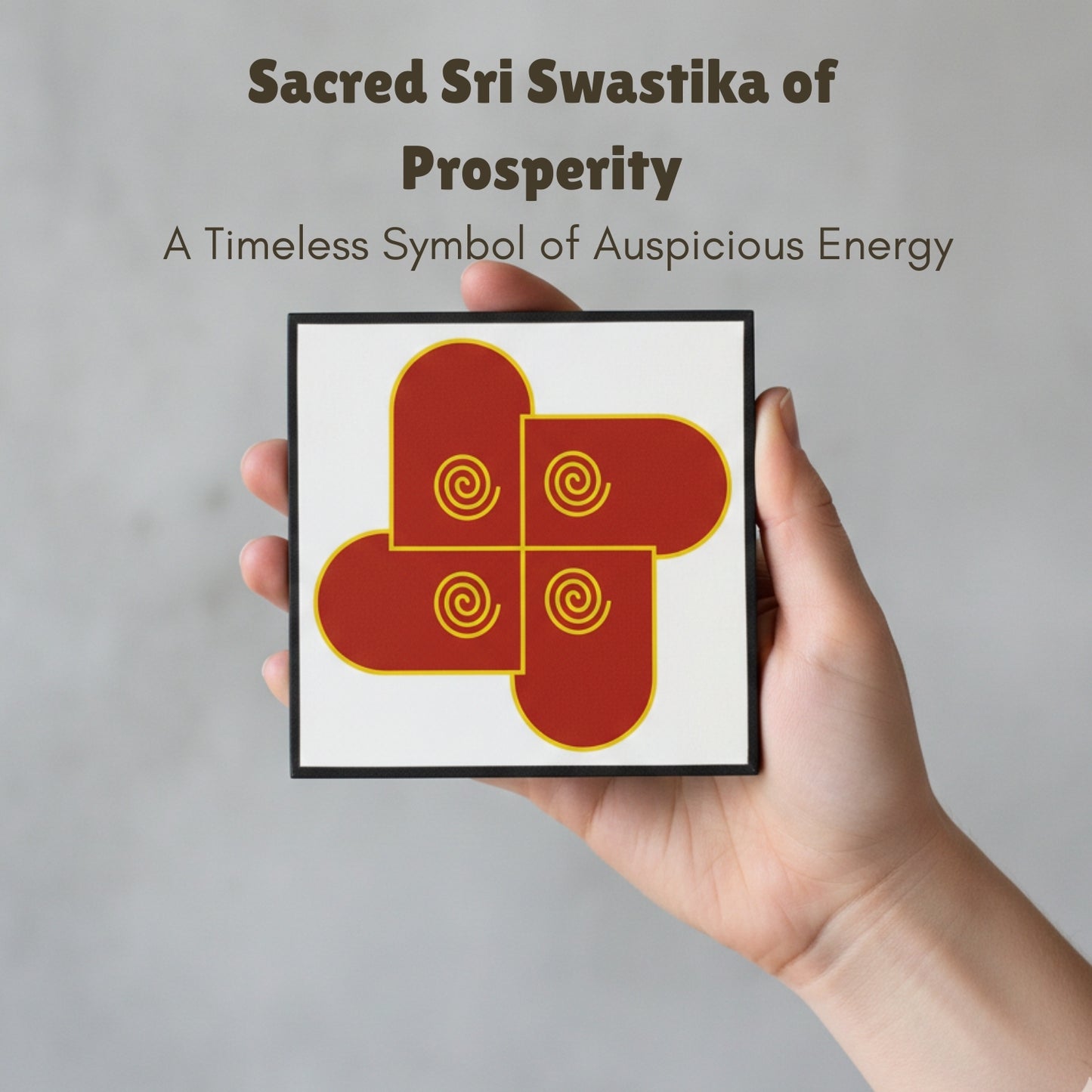 Sri Swastika Extended Version of Swastik for Vastu - Vasudha Reiki symbol - plusvalueindia