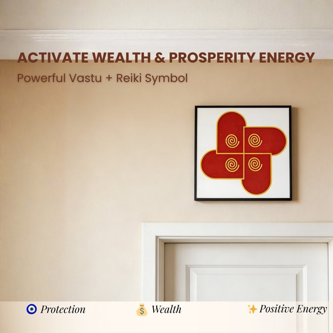 Sri Swastika Extended Version of Swastik for Vastu - Vasudha Reiki symbol - plusvalueindia