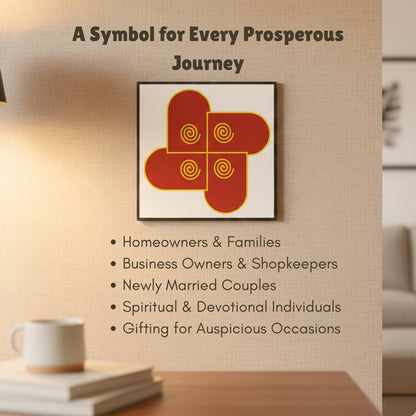 Sri Swastika Extended Version of Swastik for Vastu - Vasudha Reiki symbol - plusvalueindia