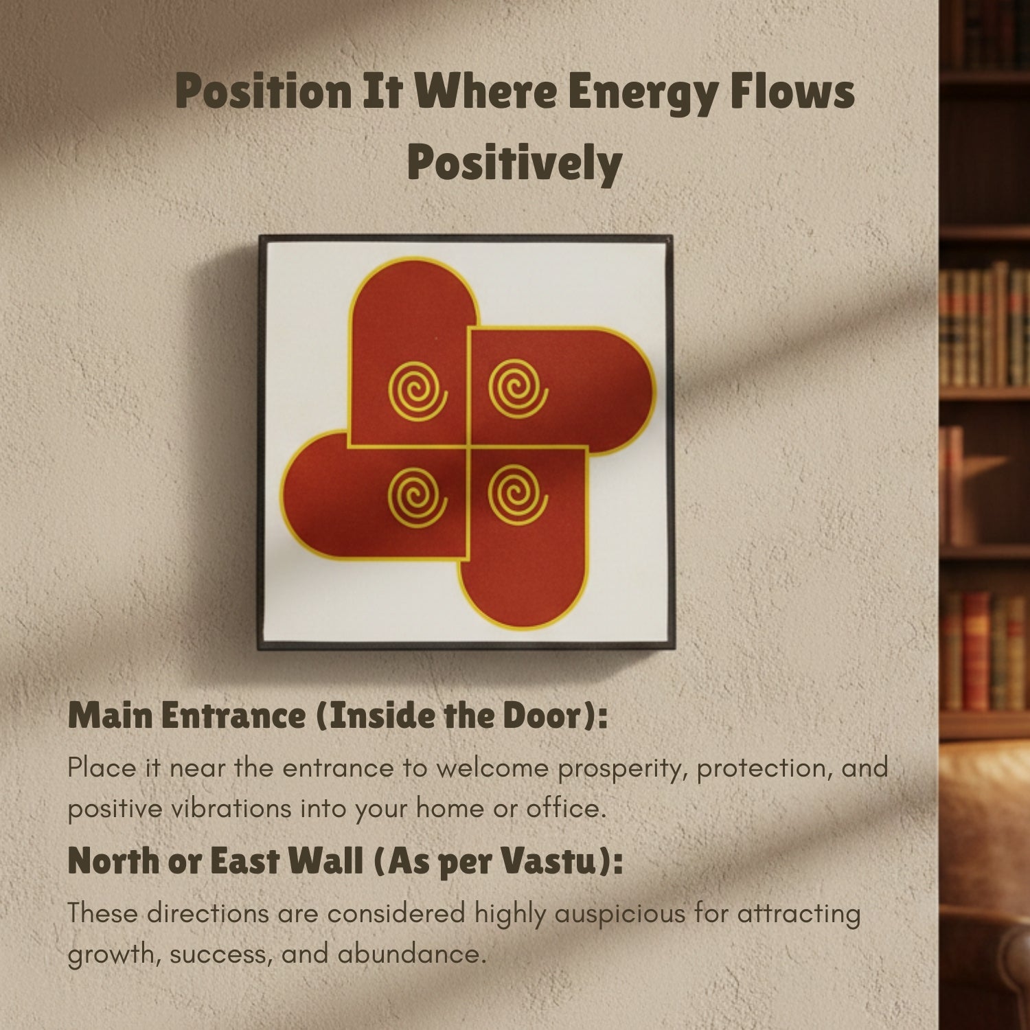 Sri Swastika Extended Version of Swastik for Vastu - Vasudha Reiki symbol - plusvalueindia