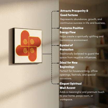 Sri Swastika Extended Version of Swastik for Vastu - Vasudha Reiki symbol - plusvalueindia