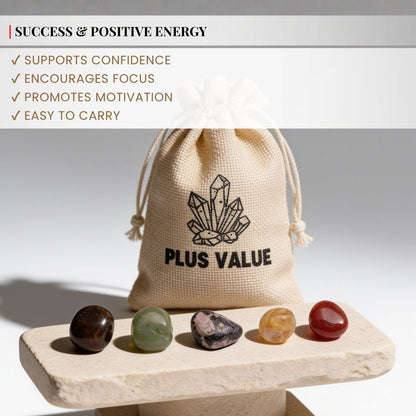carnelian and green aventurine from the success crystal bag