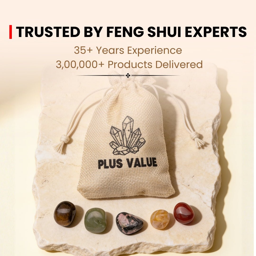 success crystal bag beside a notebook during a goal-setting ritual