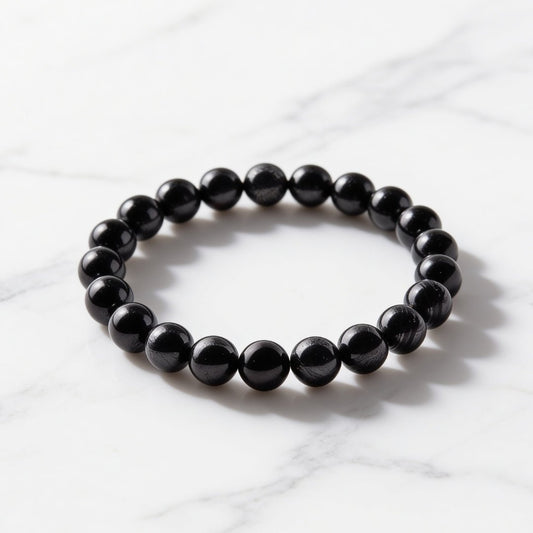 natural sugilite bracelet with 10 mm round beads