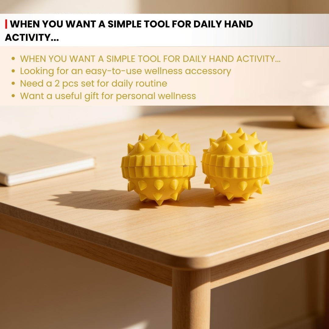 Sujok Ball Sphere 2 pcs - plusvalueindia