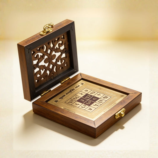 sukh samriddhi yantra with presentation box, complete set view